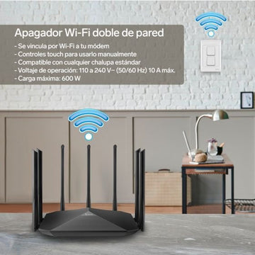 Doble Apagador Wifi SHOME-116