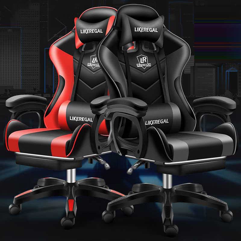 Silla Gamer Con Luces Led RGB Likeregal 01017