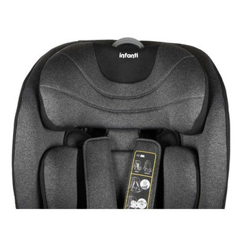 SILLA PARA CARRO ISOFIX ELITE ADVANCE INFANTI GRIS