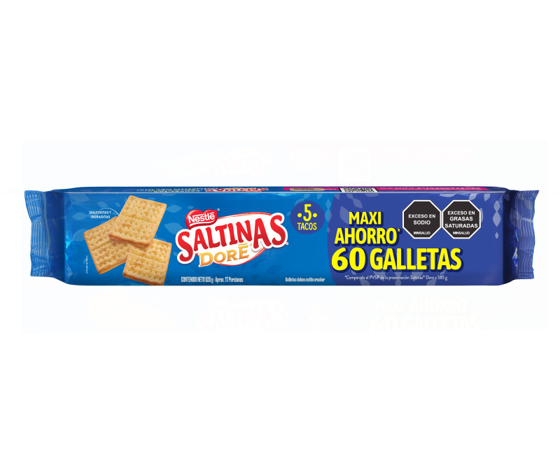 GALLETA SALTINAS 5U 525G DORE