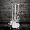 Set De Soporte Con 6 Utensilios De Cocina