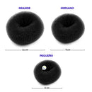 Set x2 Dona Para Cabello Grande Peinados Moño MO0531