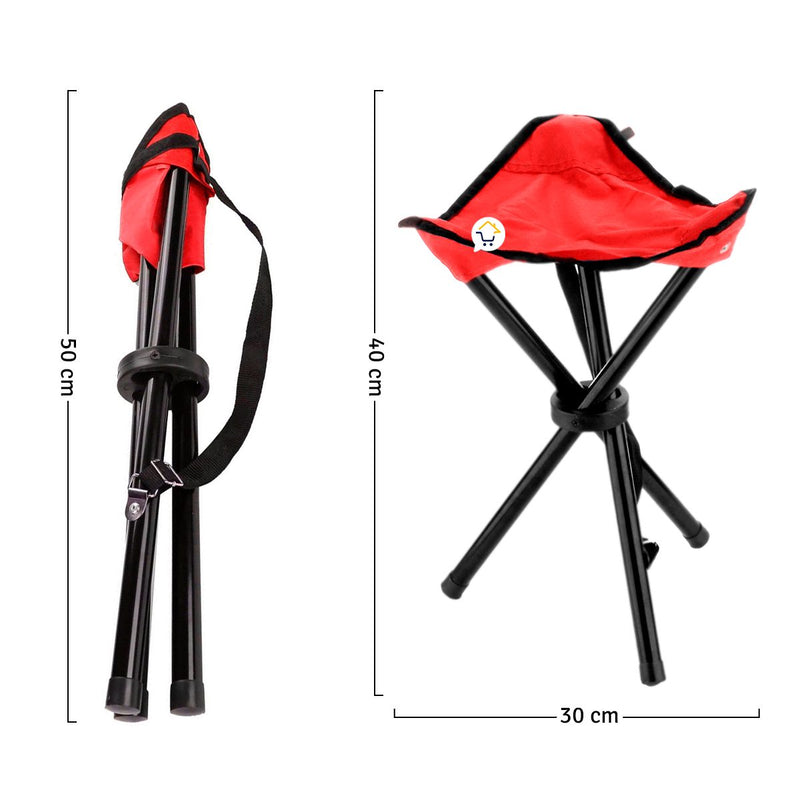 Silla Portátil Plegable Camping Cómoda Liviana Resistente MJ066