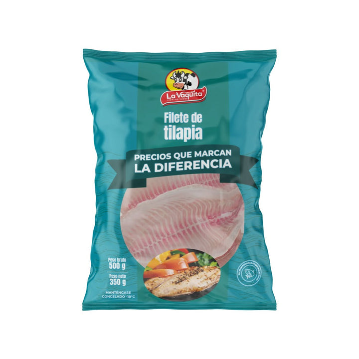 FILETE TILAPIA LA VAQUITA 500G