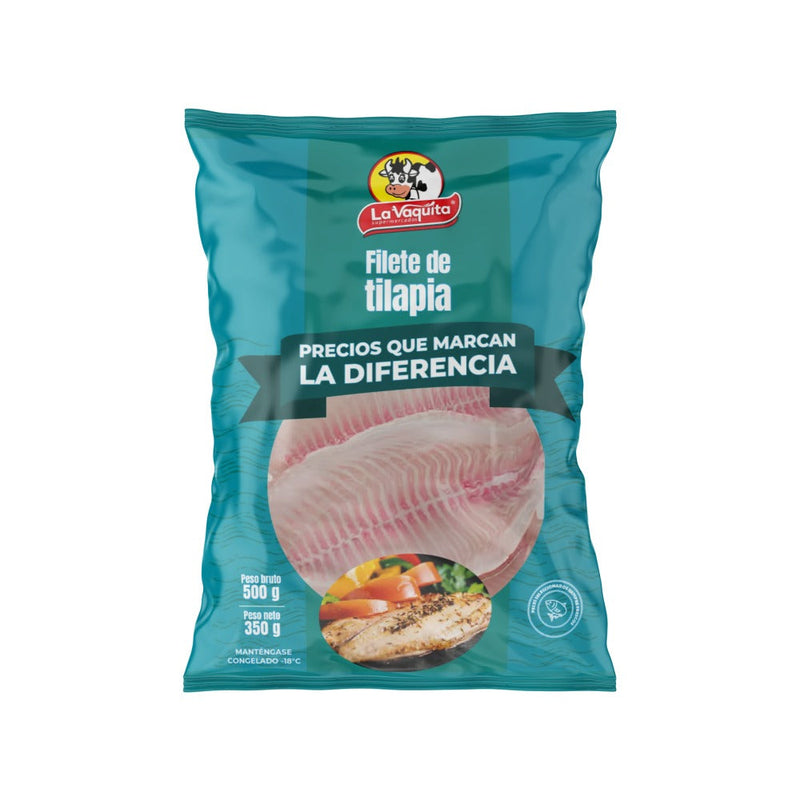 FILETE TILAPIA LA VAQUITA 500G