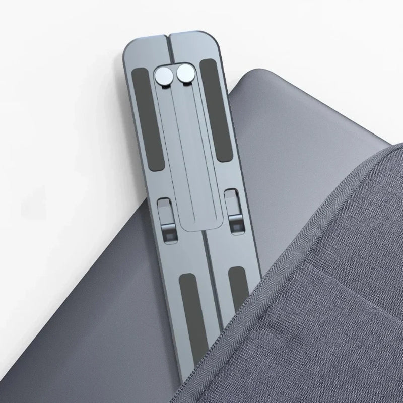 Soporte Para Computador Portátil Plegable Metálico Graduable AE0021