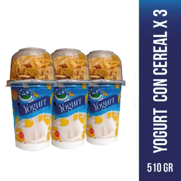 YOGURT CEREAL EL ZARZAL 3U 510G