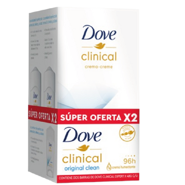 DESOD DOVE 2U 96G CLINIC ORIGINAL BARRA
