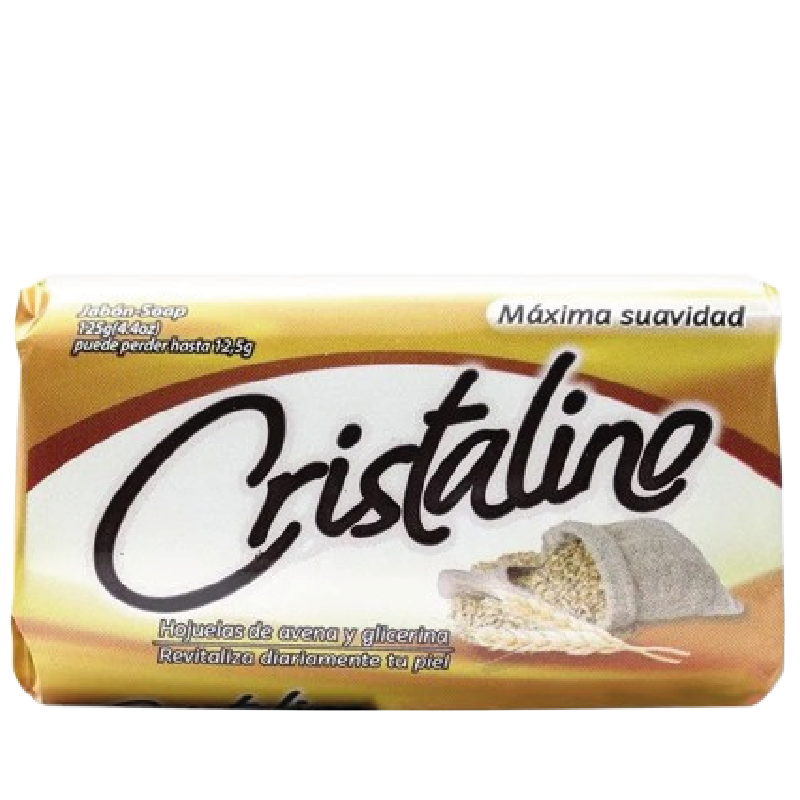 JABON CRISTALINO 125G AVENA
