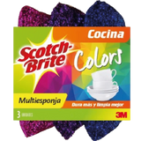 MULTIESPONJA SCOTCHBRITE 3U COLORS OFERT