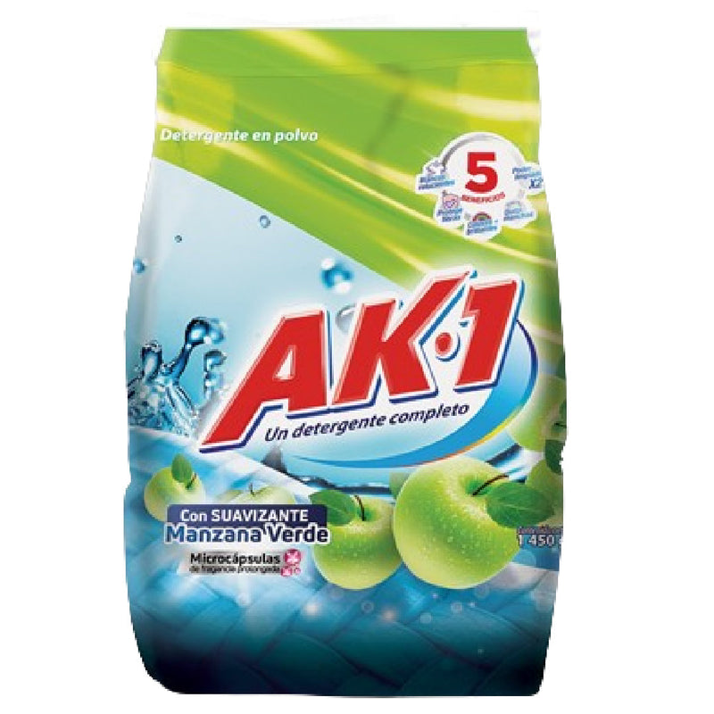 DETERG AK1 1450G MANZANA