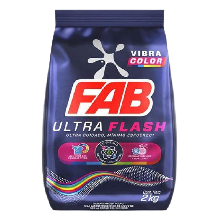 DETERG FAB 2000G POLVO ULTRA COLOR