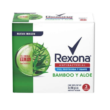 JABON REXONA 3U 330G BAMBOO ANTIB