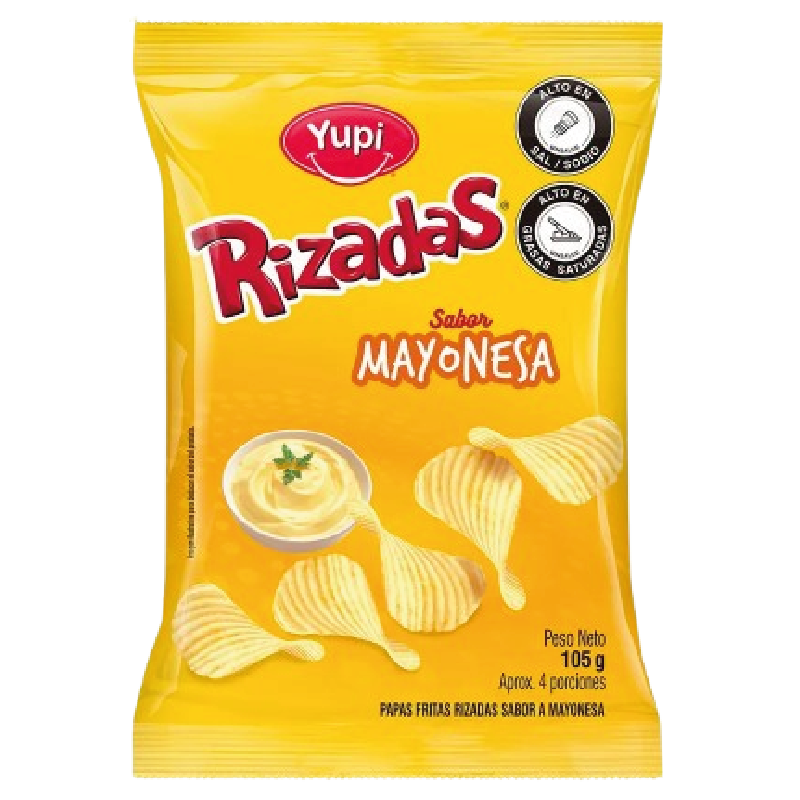 PAPA RIZADA 105G MAYONESA
