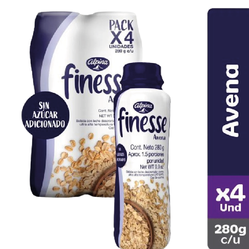AVENA FINESSE 4U 1120G BOTELLA