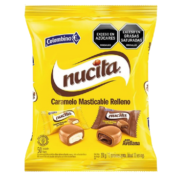 CONFITE NUCITA 250G CARAMELO MASTICABLE