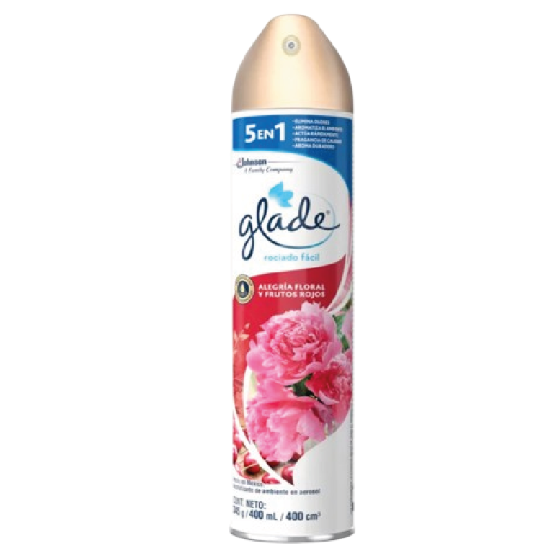 AMBIENTADOR GLADE 400ML ACEITE ALEGRI/FLORAL