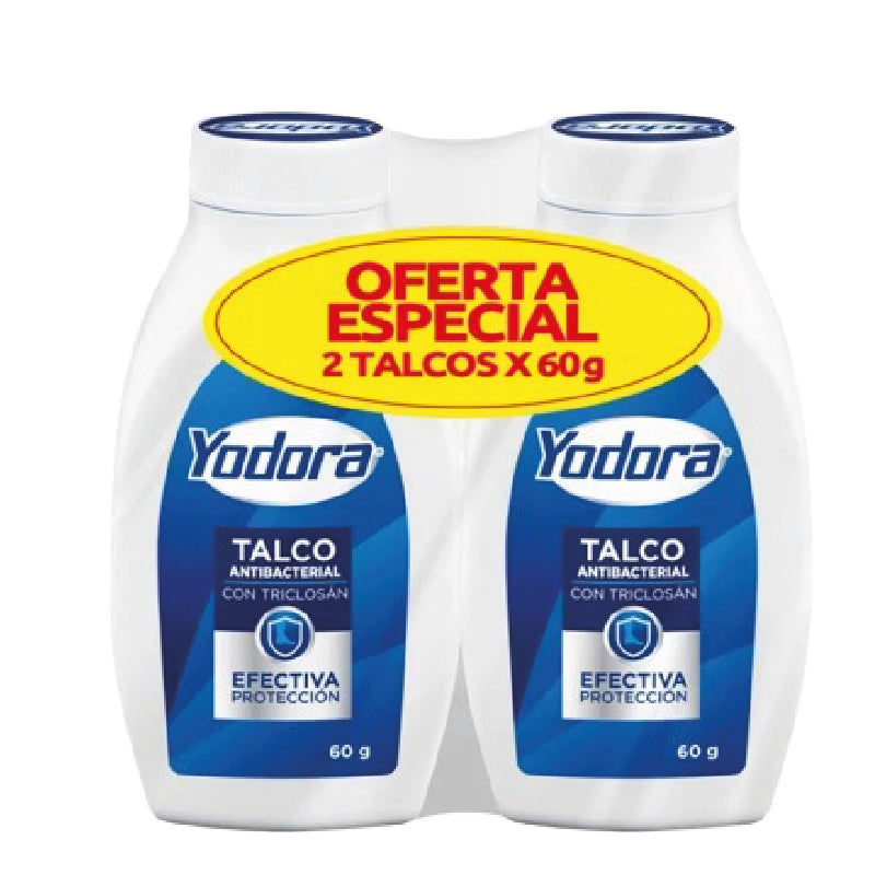 TALCO YODORA 2U 60G