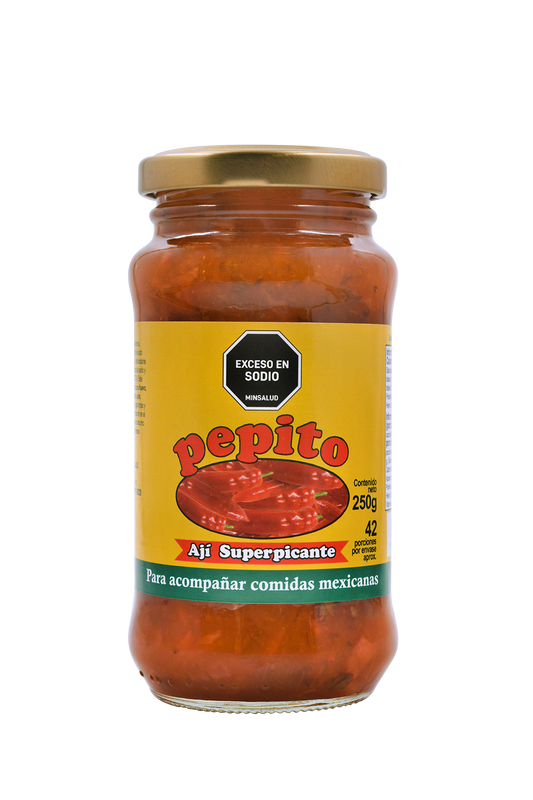AJI  PEPITA 250G SUPERPICANTE