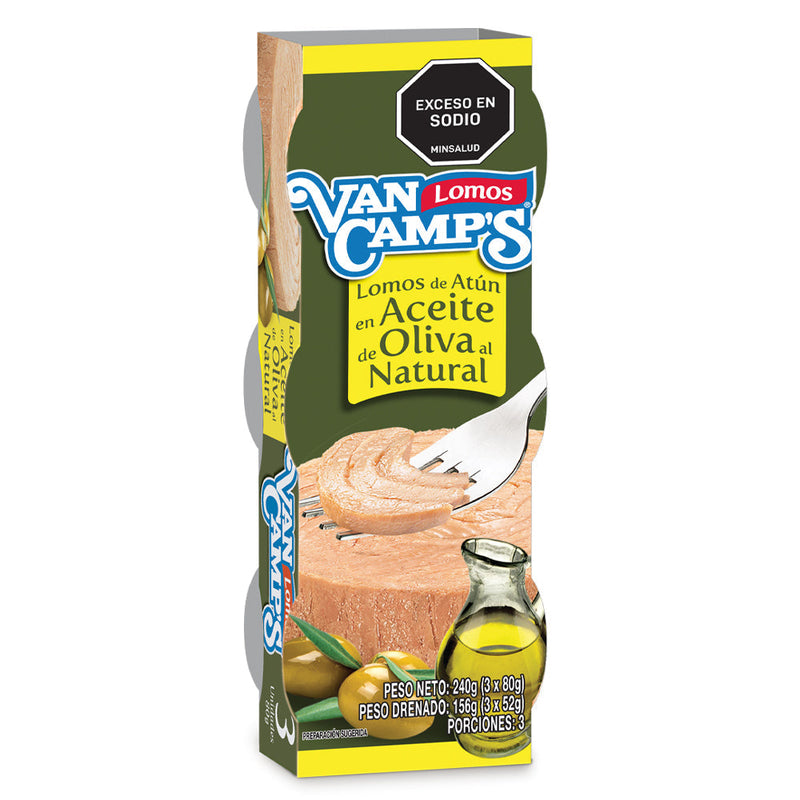 ATUN VANCAMPS 3U 240G LOMITOS ACE OLIVA