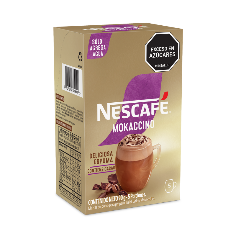 CAFE NESCAFE 5U 90G MOKACCINO
