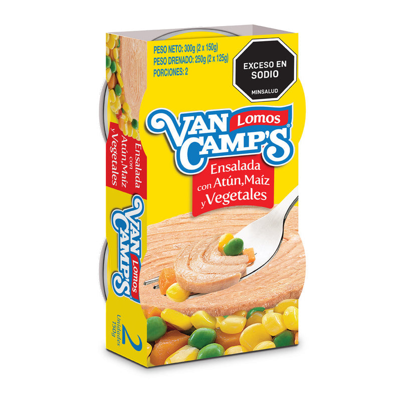 ATUN VANCAMPS 2U 150G VEGETALES