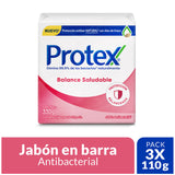 JABÓN EN BARRA PROTEX BALANCE SALUDABLE  110G X 3 UND