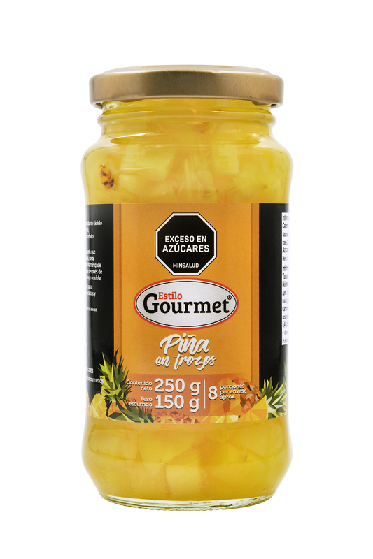 PIÑA  ESTILO GOURMET  250G TROZOS