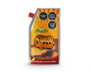 SALSA QUESO CHEDDAR JUANCAMOLE 200G