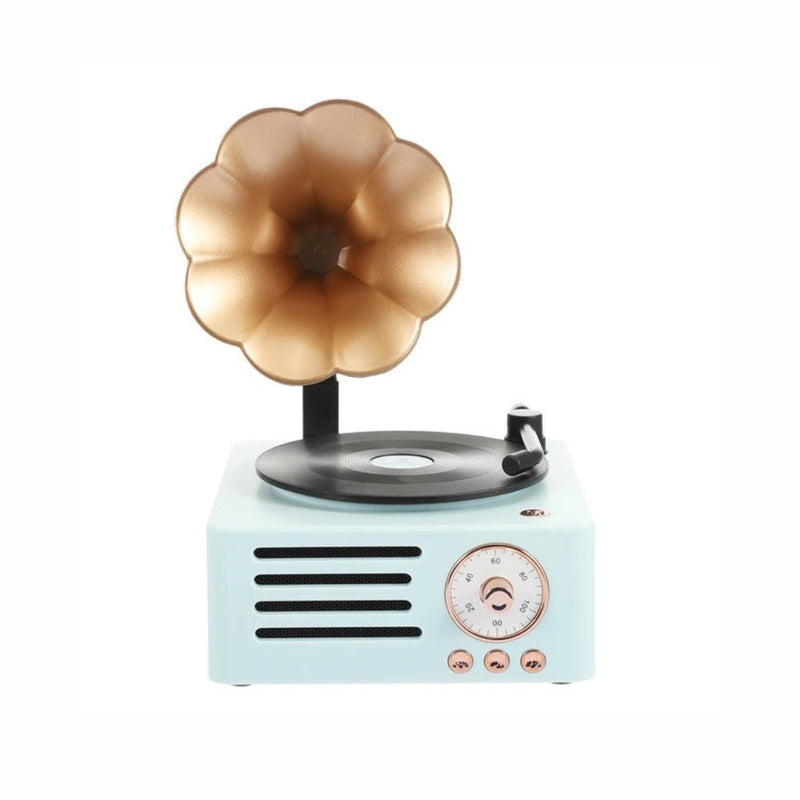 Radio Parlante Bluetooth Diseño Vintage Tocadisco T15