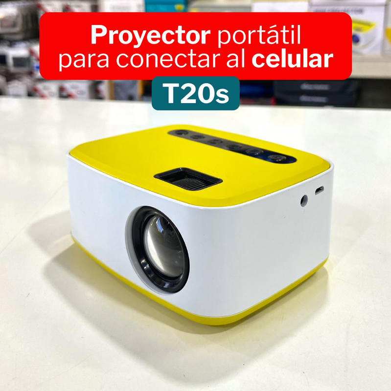 Mini Proyector LED HD WIFI T20S