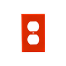 TAPA TOMA LEVITON NARANJA