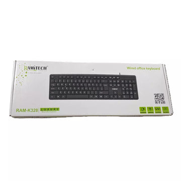 Teclado Alámbrico Con Teclado Numérico Ramitech RAM-K328