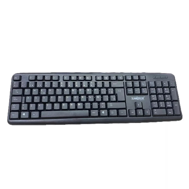 Teclado Alámbrico Con Teclado Numérico Ramitech RAM-K328