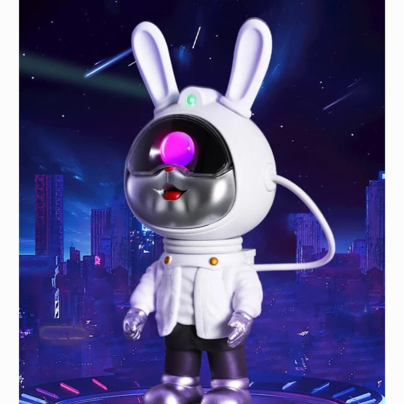 Lámpara De Proyección Led Conejo Astronauta JN2309