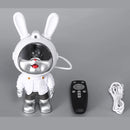 Lámpara De Proyección Led Conejo Astronauta JN2309