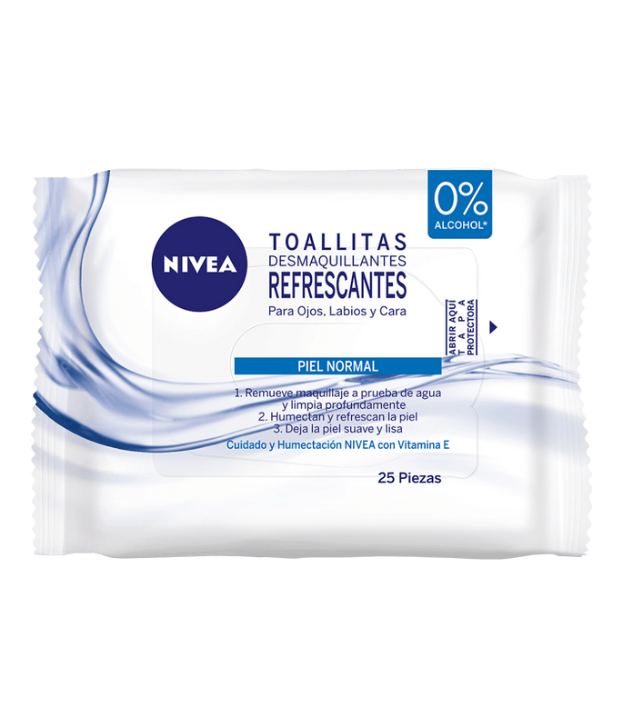 TOALLA DESMAQUILLADORAS 25U NIVEA