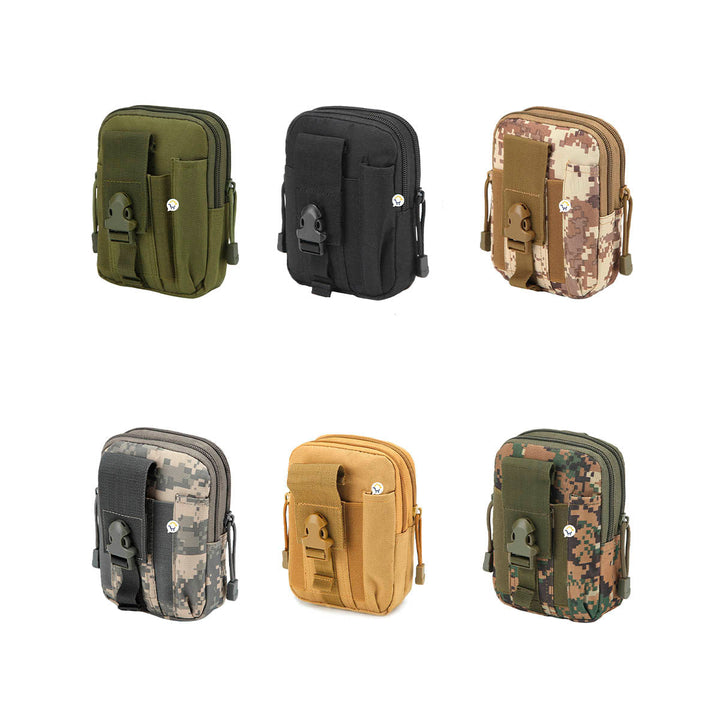 Bolso Táctico Canguro Militar Para Cinturón Estuche Celular MJ357