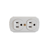 TOMA DOBLE DE SOBREPONER UDUKE HT20378