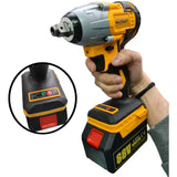 Taladro inalámbrica 1/2 con 2 baterías y herramienta