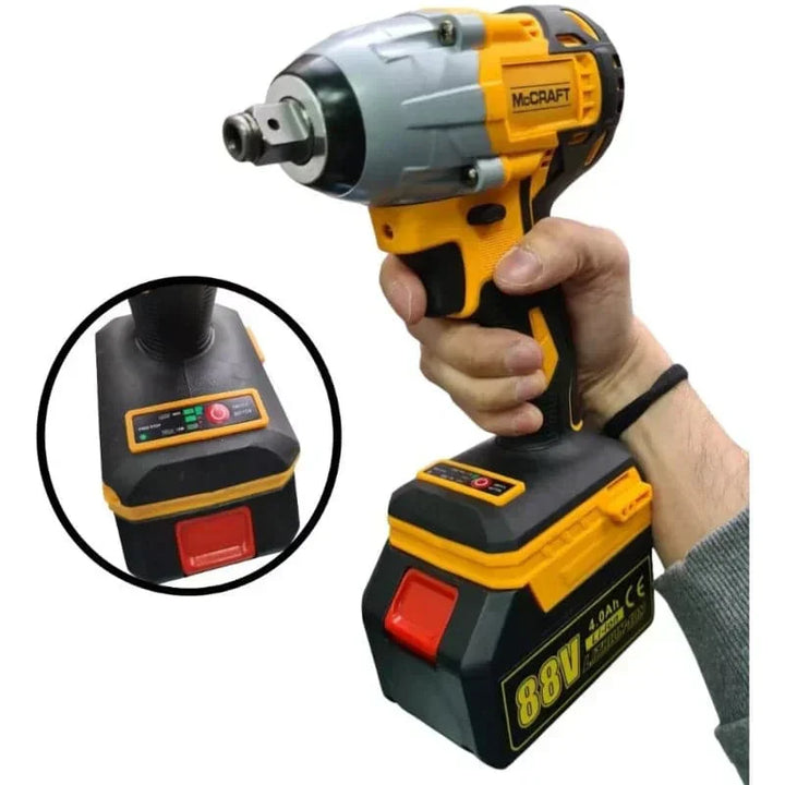 Taladro inalámbrica 1/2 con 2 baterías y herramienta