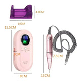 Taladro pulidor de uñas recargable y portátil