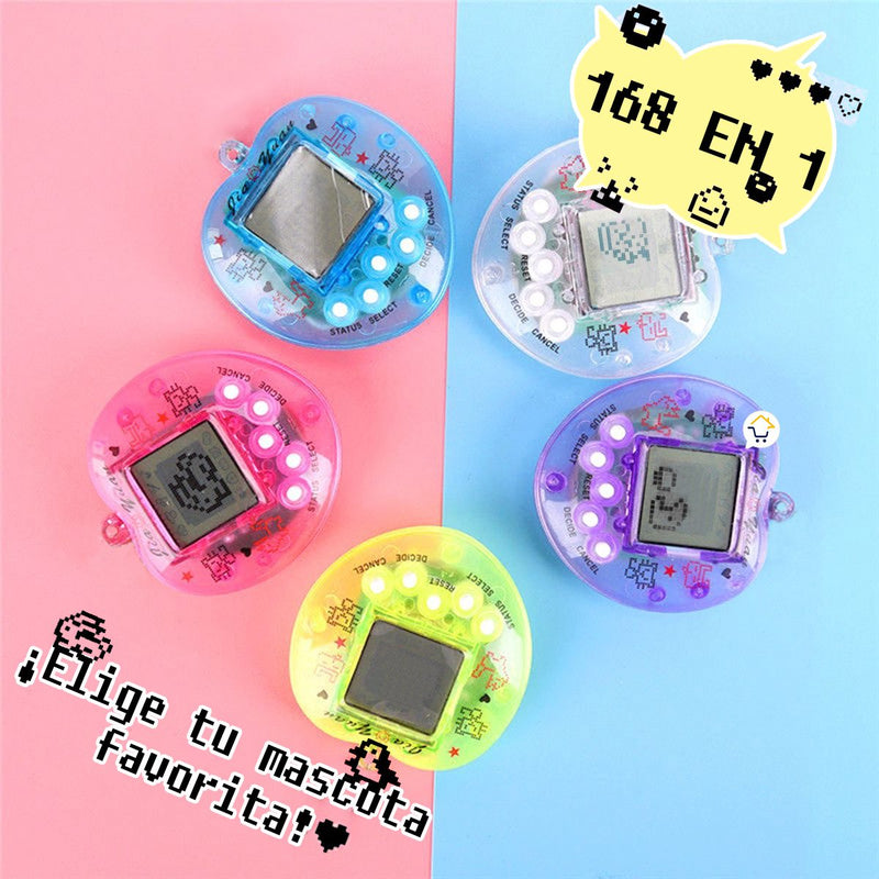 Tamagochi 168 Mascotas Virtuales Llavero Juguete Niños 3071A