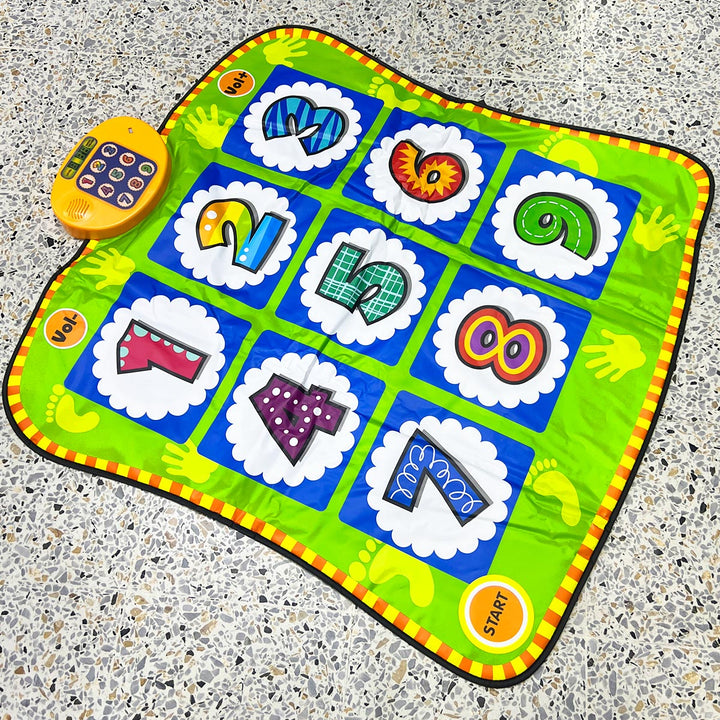 Tapete Musical interactivo Baila Con Los Números Alfombra didáctica AT280