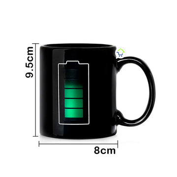Taza Mágica Mug Cambia Color Termosensible Al Calor 400BV