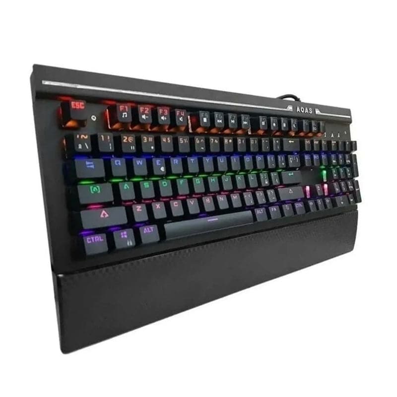 Teclado Con Luces Led Mechanical Keyboard AS-808 AOAS