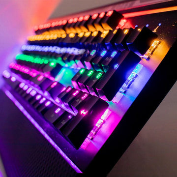 Teclado Con Luces Led Mechanical Keyboard AS-808 AOAS