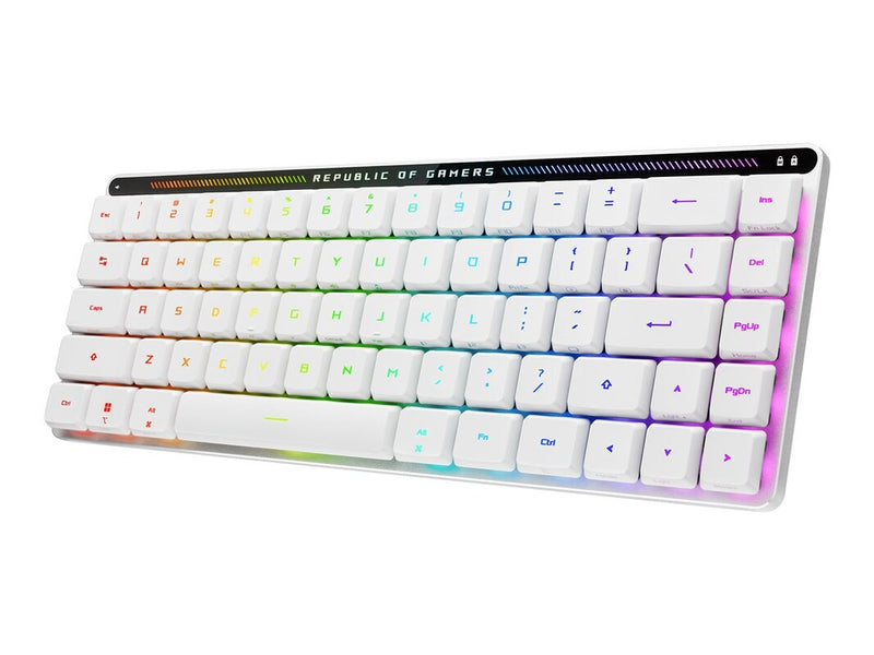 Teclado ASUS ROG Falchion RX Low Profile | Wireless Compacto + RGB Personalizable
