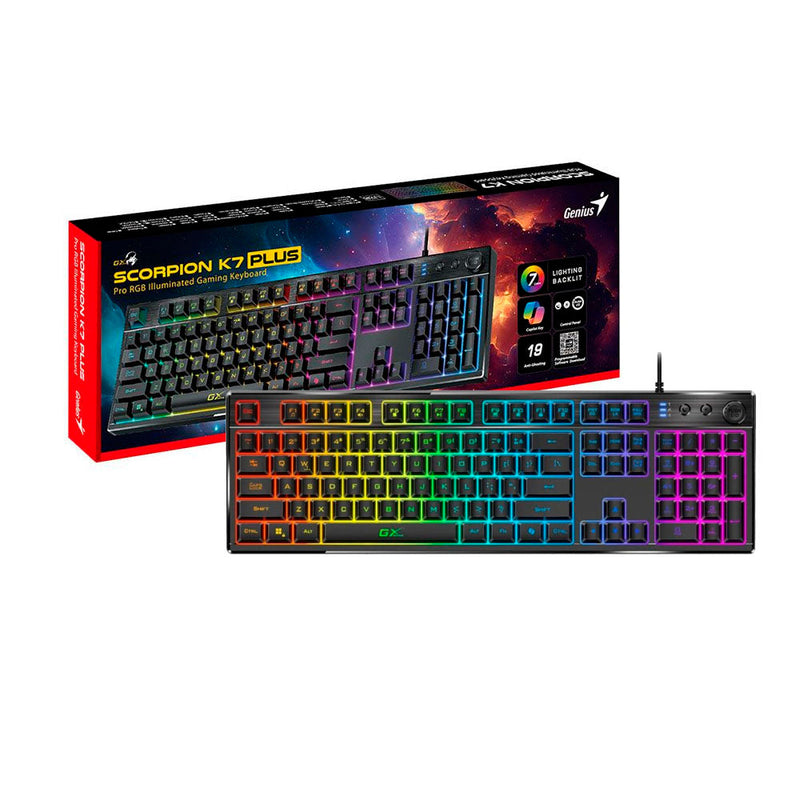 Teclado Genius Scorpion K7 PLUS Pro Gaming
