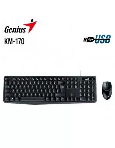 Genius KM-170 Combo Teclado + Mouse USB